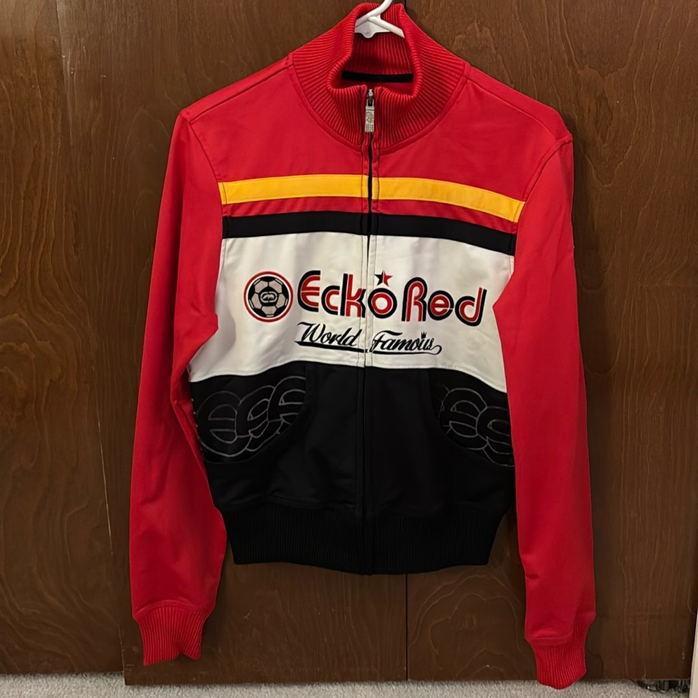 Ecko Red racing jacket women’s size medium